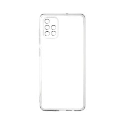 Soft Silicon Case with Camera Shieldfor Samsung Galaxy A71 Transparent Soft Silicon Case with Camera Shieldfor Samsung Galaxy A71 Transparent